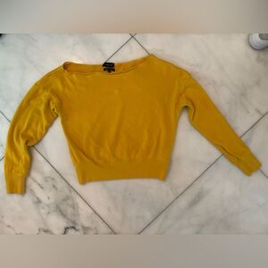 Yellow Long Sleeve Top
